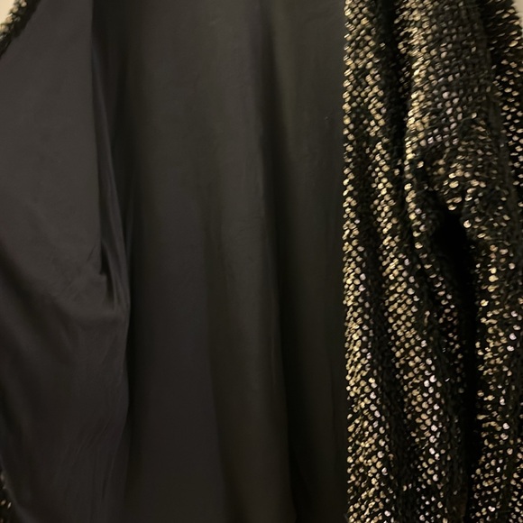 NWT Express open front fleece and sequin jacket - Picture 7 of 9